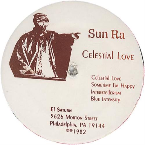 Sun Ra Celestial Love US vinyl LP album (LP record) (411378)
